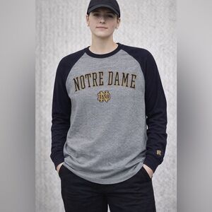 Vintage Notre Dame Long Sleeve – Russell Athletic Team Issue, Size M